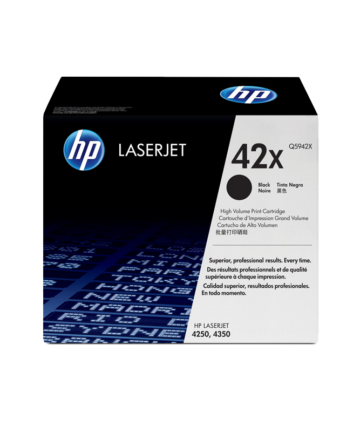 Compatible HP 42X (Q5942X) High Yield Black Toner Cartridge