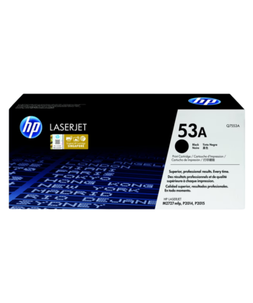 Compatible HP 53A (Q7553A) Black Toner Cartridge